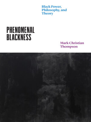 cover image of Phenomenal Blackness
